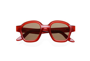 RED SOLID - ACETATO RED | LENTE MARROM SÓLIDO