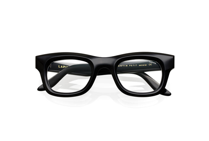 BLACK - ACETATO BLACK | LENTE INCOLOR